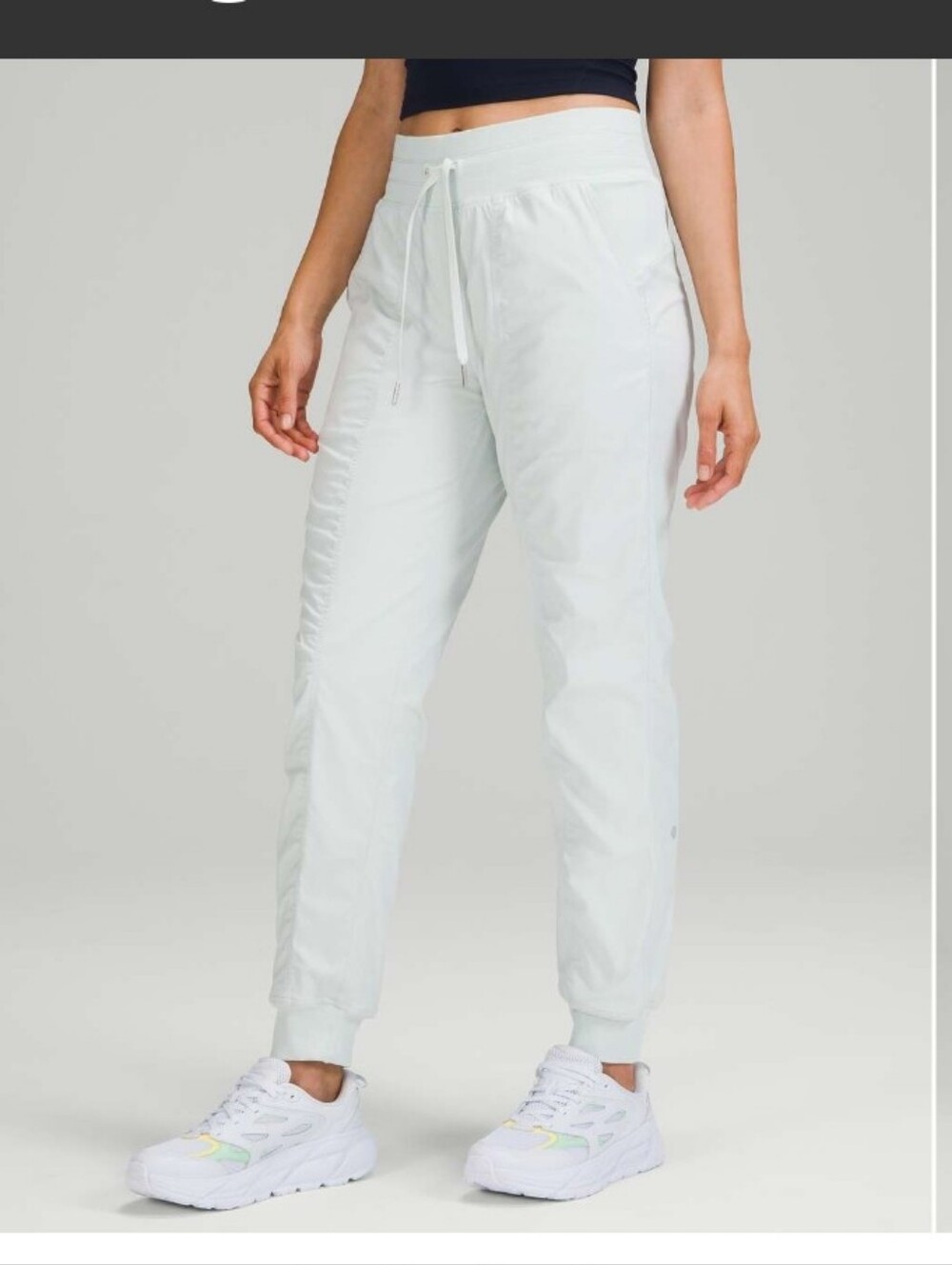 Lululemon Athletica Ocean Air Dance Studio Mid-Rise Jogger Full Length Size 8